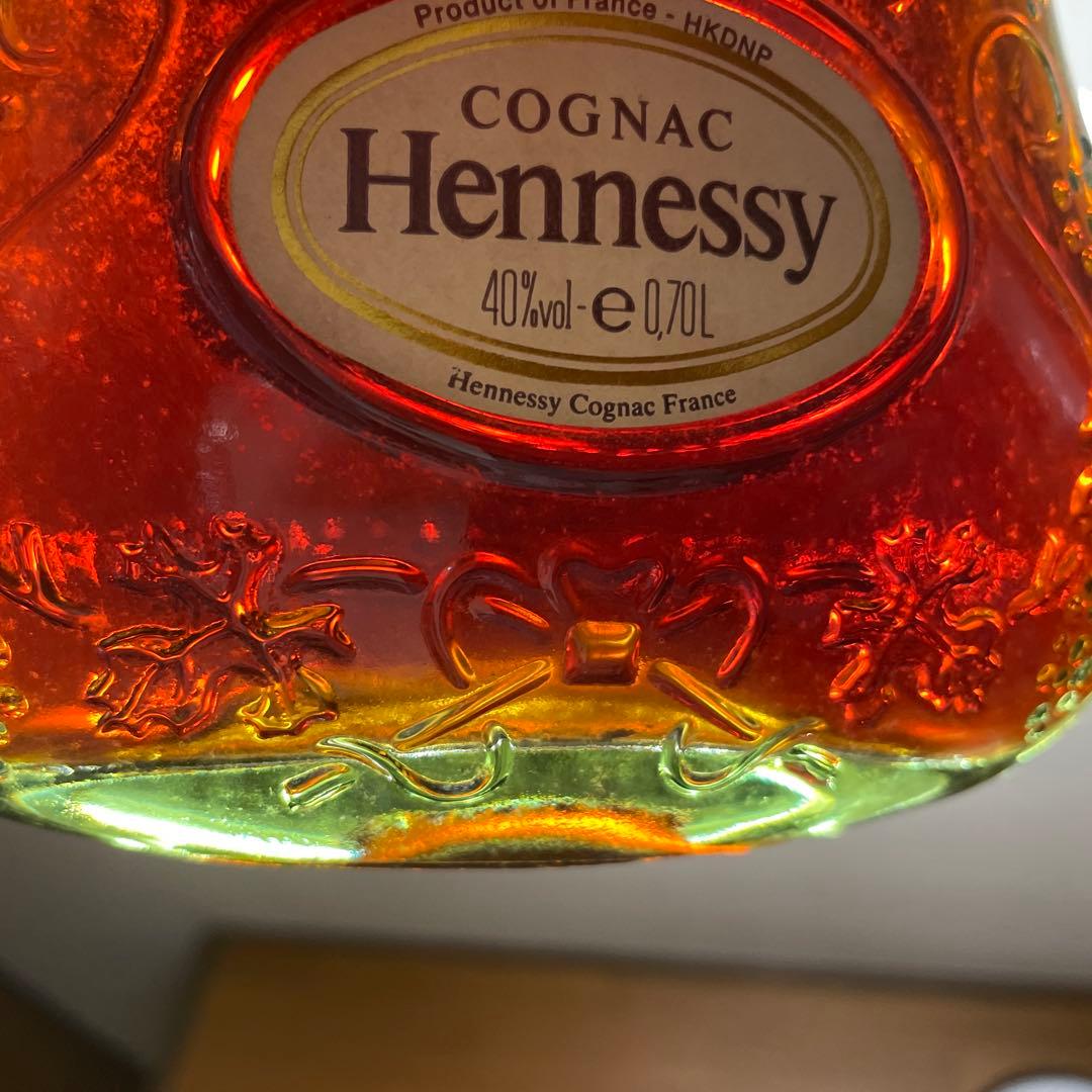 ヘネシー　金キャップ　グリーンボトル　古酒　700ml