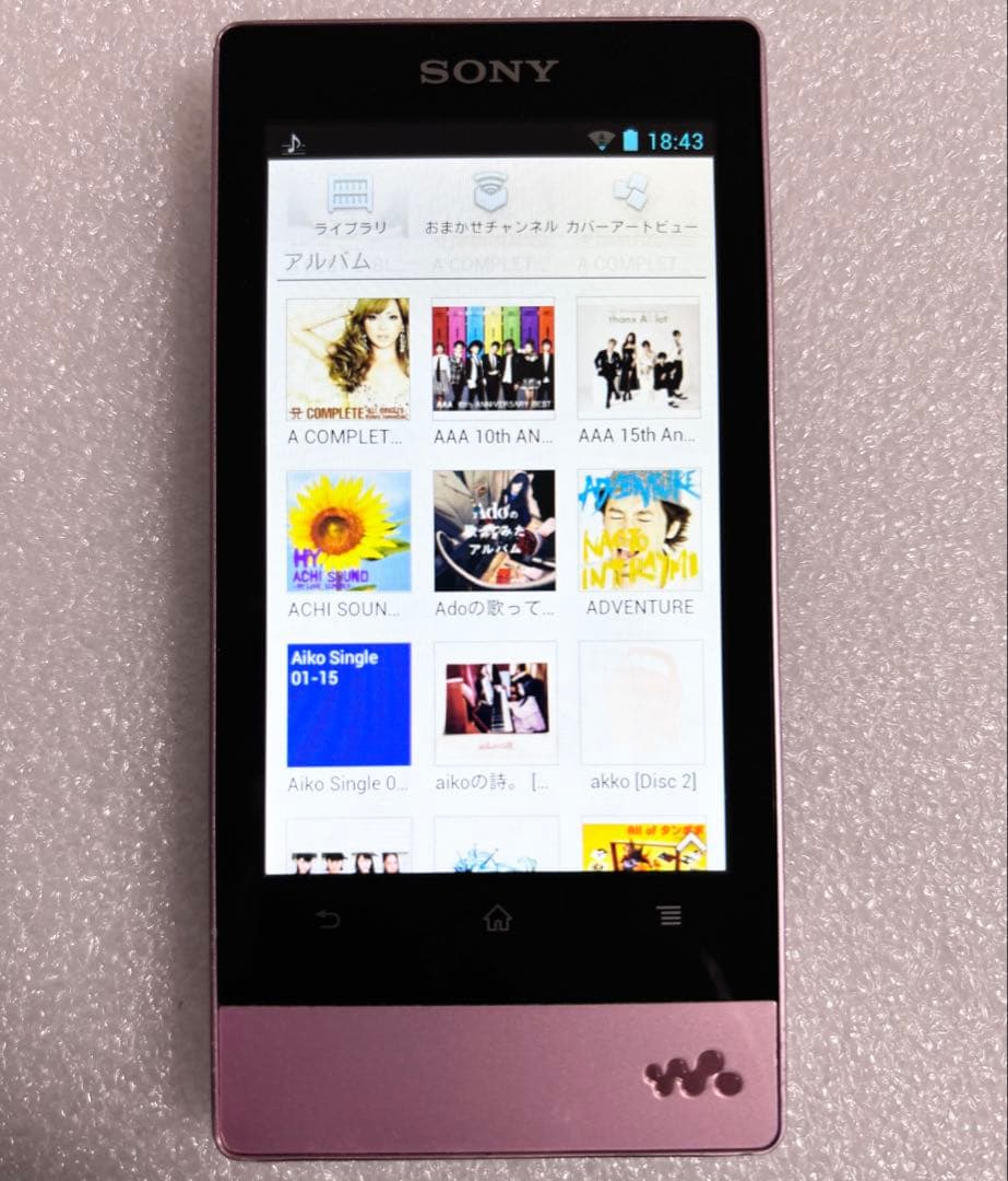 【ディスプレイ　バッテリ良好】　SONY ウォークマン　NW-F806 32GB