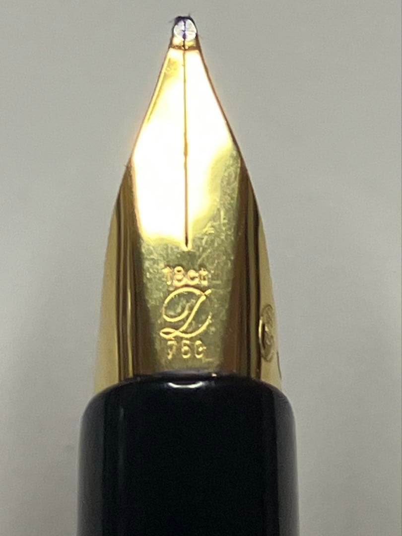 '80s　S.T. デュポン 純正漆　S.T. Dupont M（中字）18金