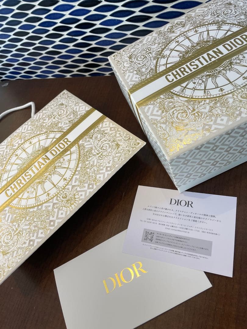 新品　Dior クリスマスコフレ 2024 ノベルティ付き