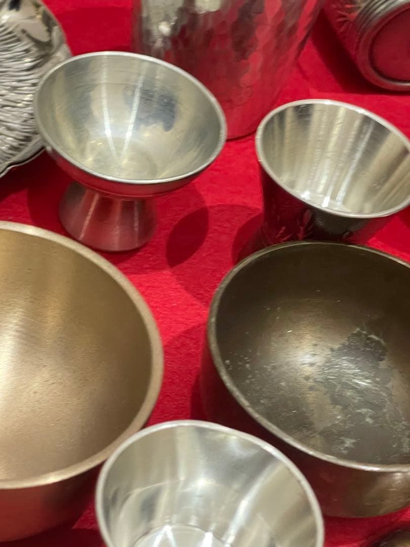 錫製品　その他　おまとめ　スズ製 食器 アンティーク　飾り等　インテリア