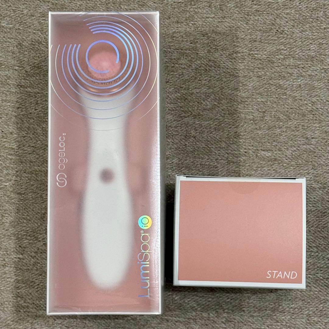 【希少】ageLOC ルミスパ iO限定色ローズゴールド新品未開封スタンド付き