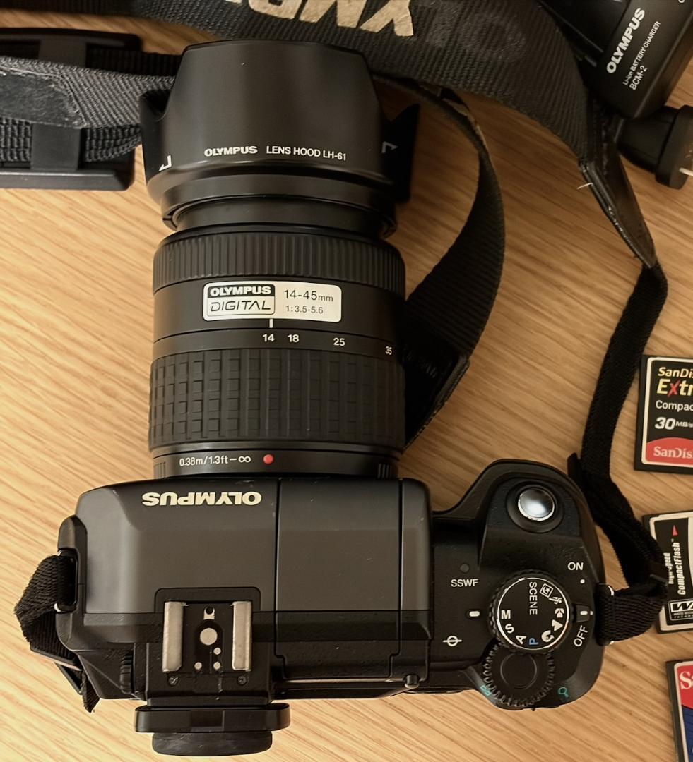 【希少CCDセンサー】OLYMPUS E-300 レンズセット