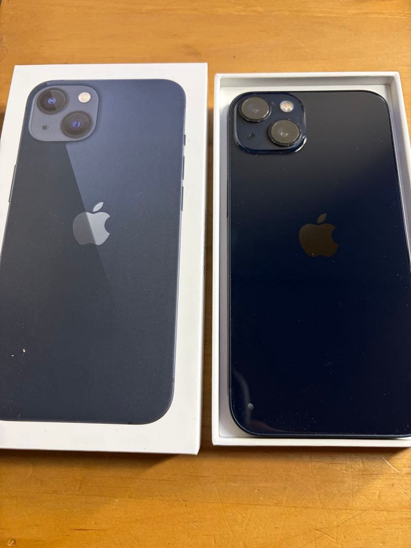 Apple iPhone 13 ミッドナイト 本体 箱付き