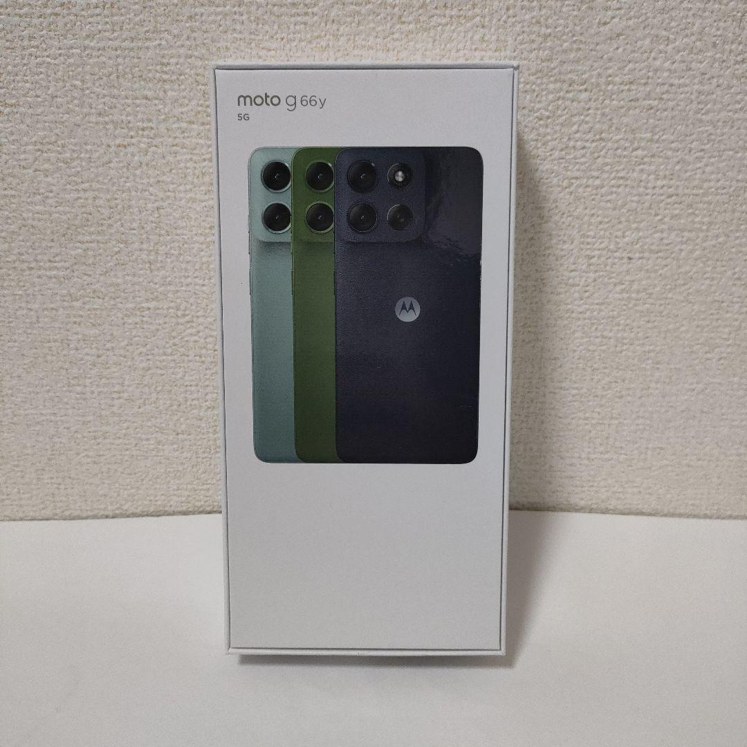 ［新品・未開封］ 黒 moto g66y 5G 5g ブラック オイスター