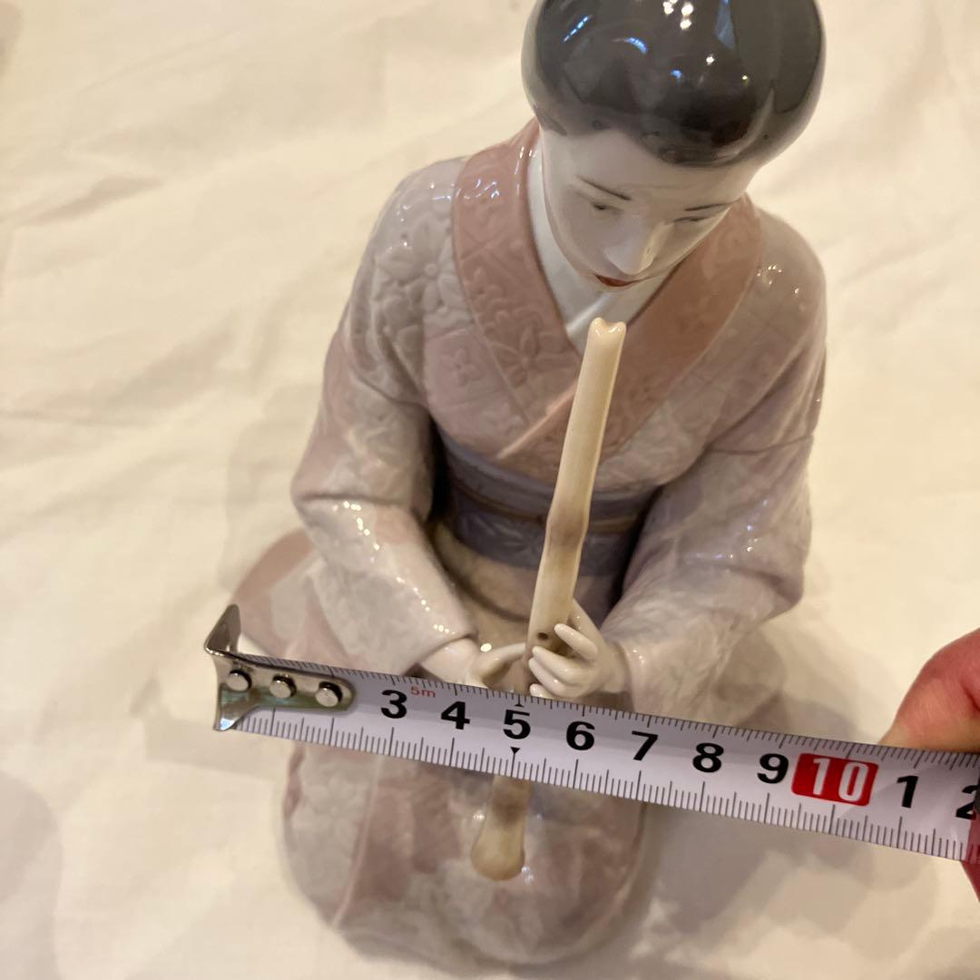 リヤドロ　LLADRO 陶器　尺八プレイヤー　笛　アンティーク　スペイン