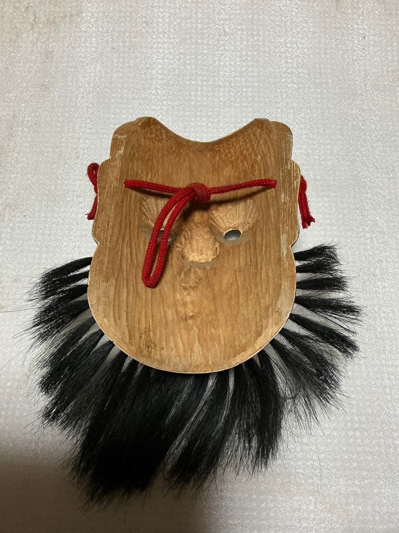 神楽面／須佐之男命。木面。【魔除けとして我が家に】。