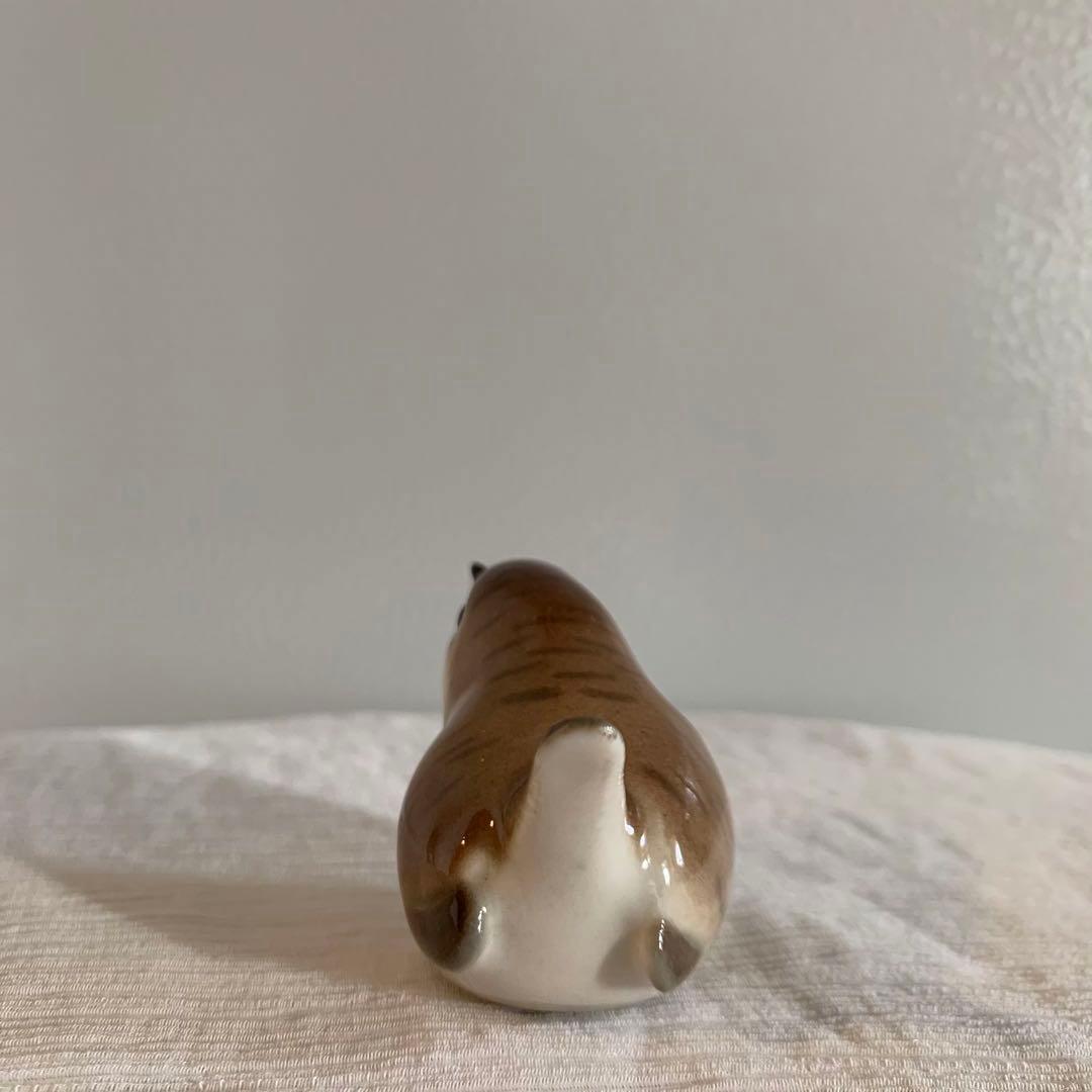 ヴィンテージ ロモノーソフ ミソサザイ 小鳥 置物 フィギュリン