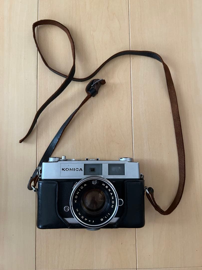 KONICA HEXANON 1:1.8 45mm カメラ　動作未確認
