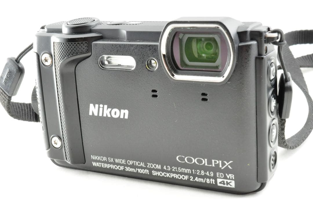 Nikon COOLPIX W300 ブラック 防水 デジカメ