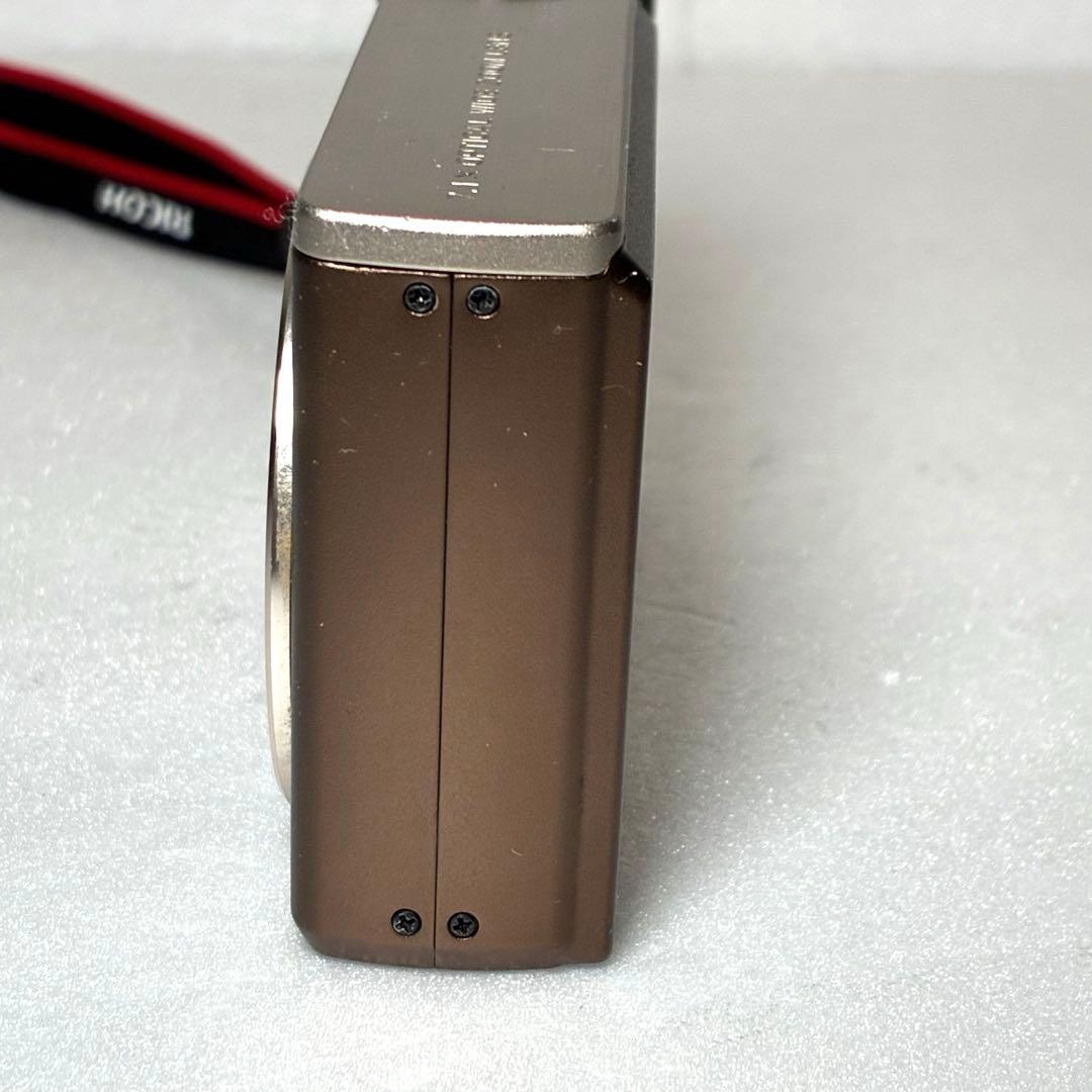 動作確認済み RICOH R10 ブラウン オールドコンデジ デジカメ
