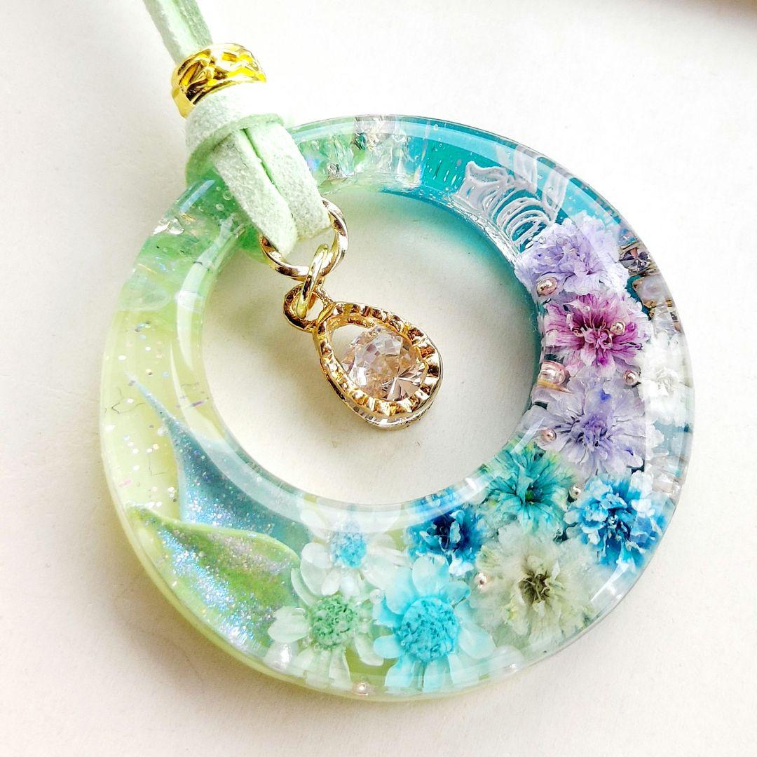【1556】レジン　ネックレス　ペンダント　ハンドメイド