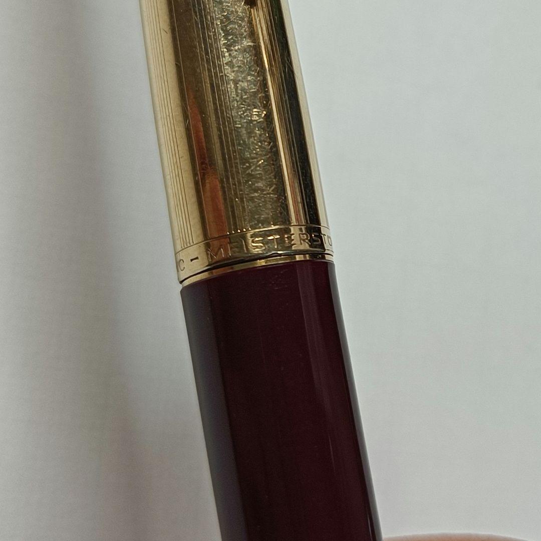 MONTBLANC No.72 万年筆 ボルドー 18C750 ジャンク