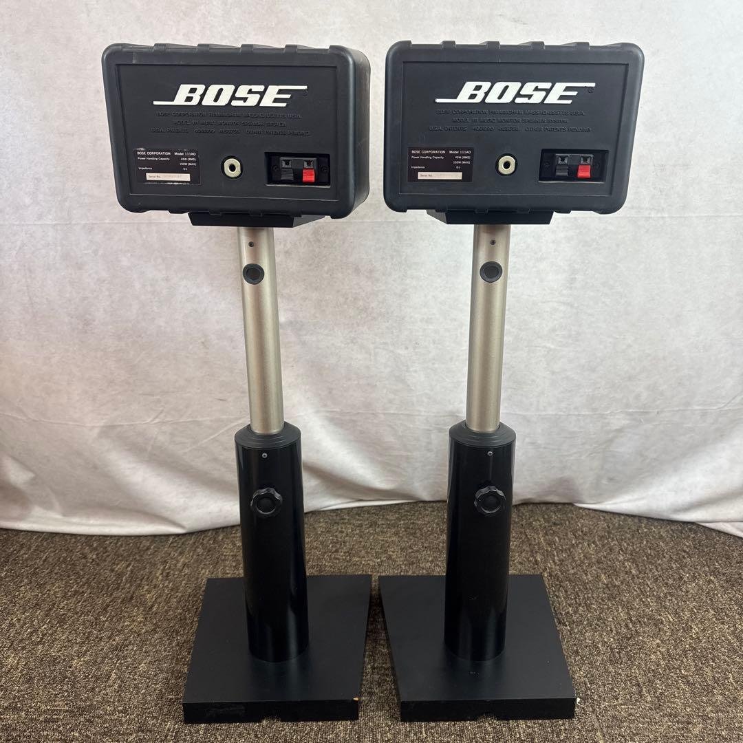 BOSE 111ADスピーカー PS-15 スタンド ペア セット