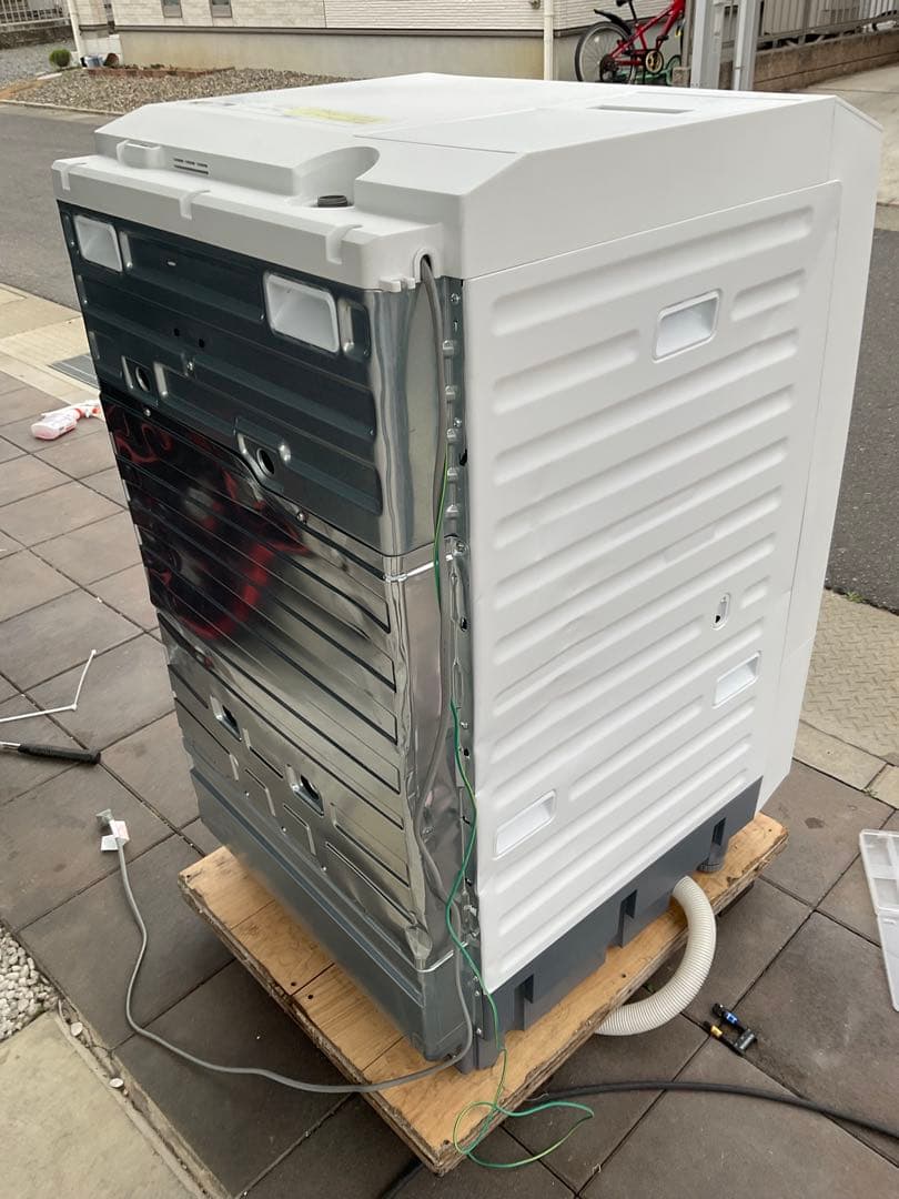 【分解洗浄済み】日立ドラム式洗濯乾燥機　BD-SX120JL 2025年購入