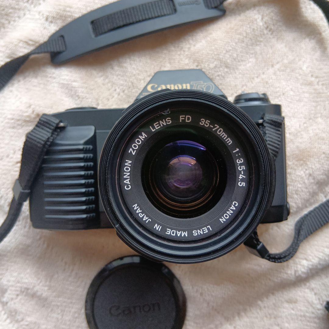 美品動作品 Canon T50 標準 80〜200ZOOMレンズ付き