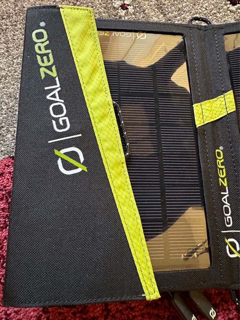 美品　Goal zero 7 ノマド7 ソーラーパネル
