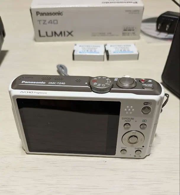 Panasonic DMC-TZ40 デジタルカメラ 専用純正ケース装着
