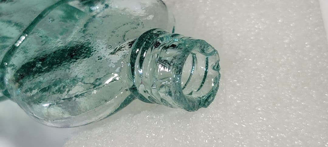 レトロ瓶　瓢箪型金平糖瓶