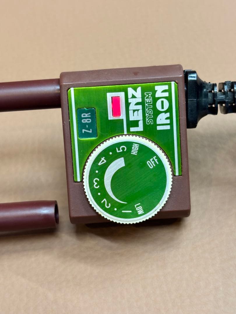 未使用品　LENZ Z-8Rかまぼこ型　半丸8㎜アイロン　理容アイロン