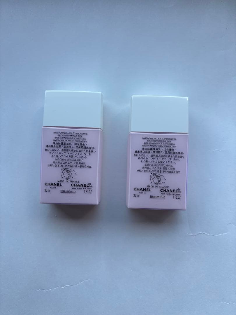 【未使用】CHANEL ルブラン メークアップベース 10ロゼ 30ml 2本