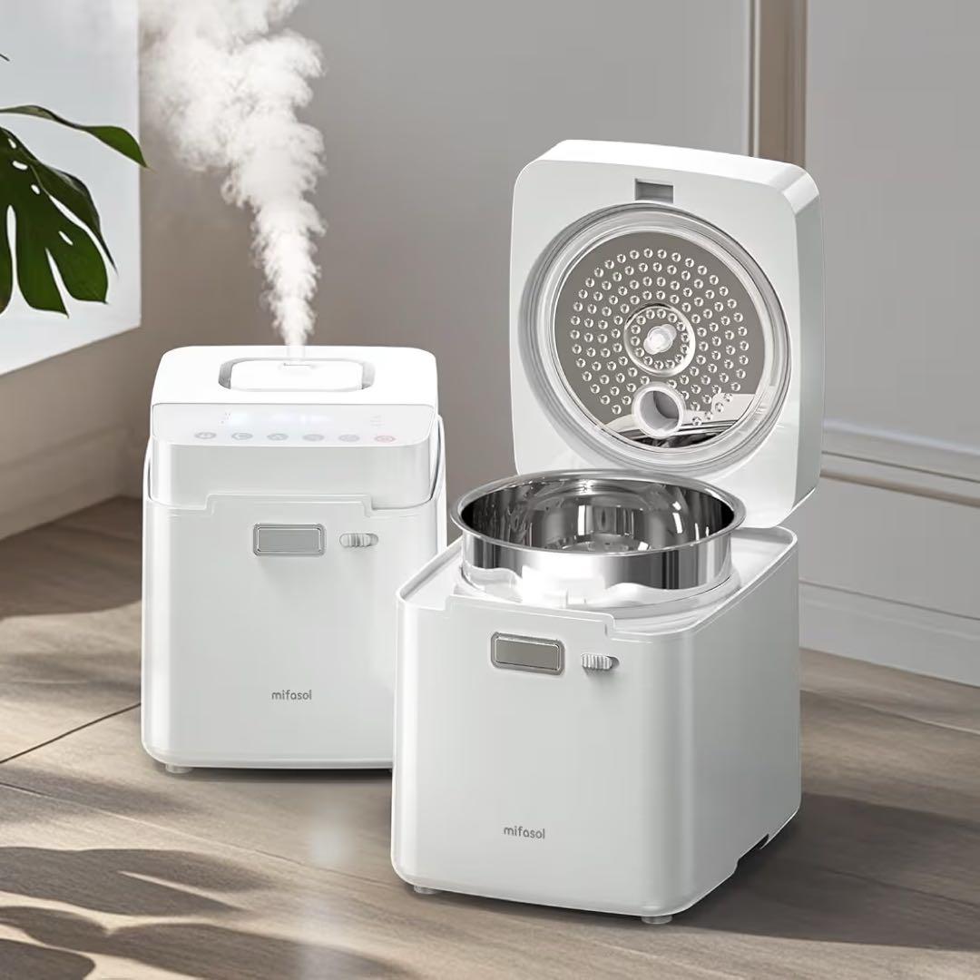 お手入れ簡単☆加湿器 スチーム式 加熱式 大容量 3.3L 約22畳 高温除菌