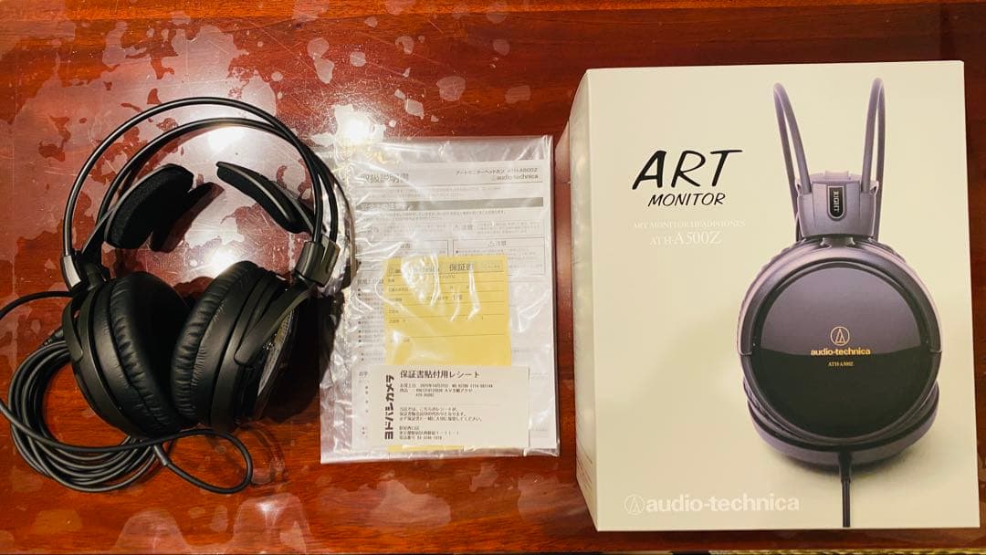 ART MONITOR HEADPHONES ATH-A 500Z ヘッドホン
