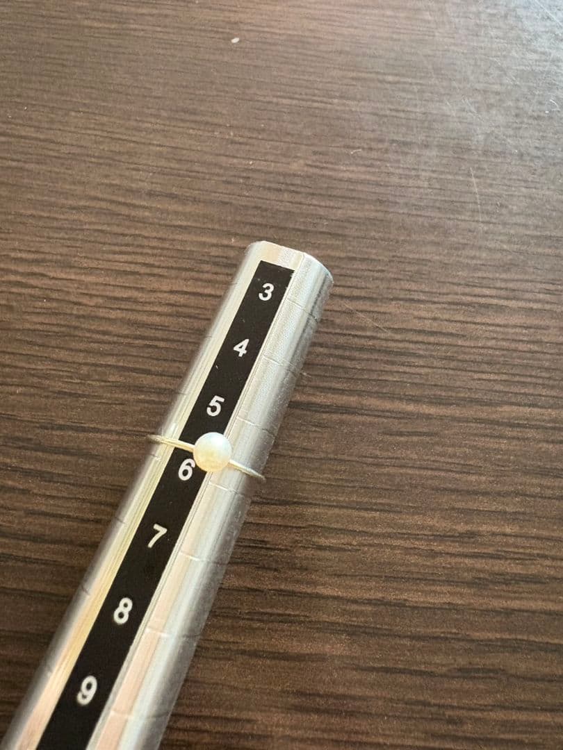 K10WGパールリング
