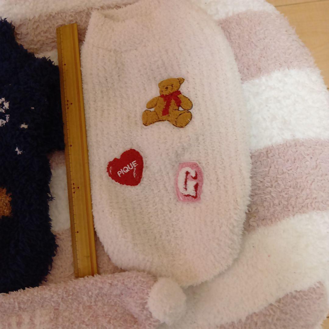 ちくわジェラートピケ犬服Ｍとマフラー
