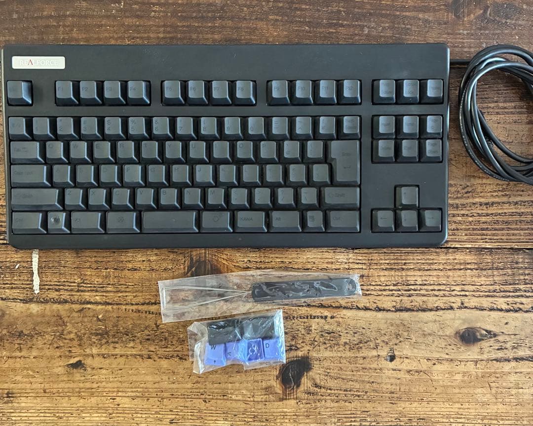 リアルフォース　REALFORCE 91UDK-G 黒色キーボード　東プレ