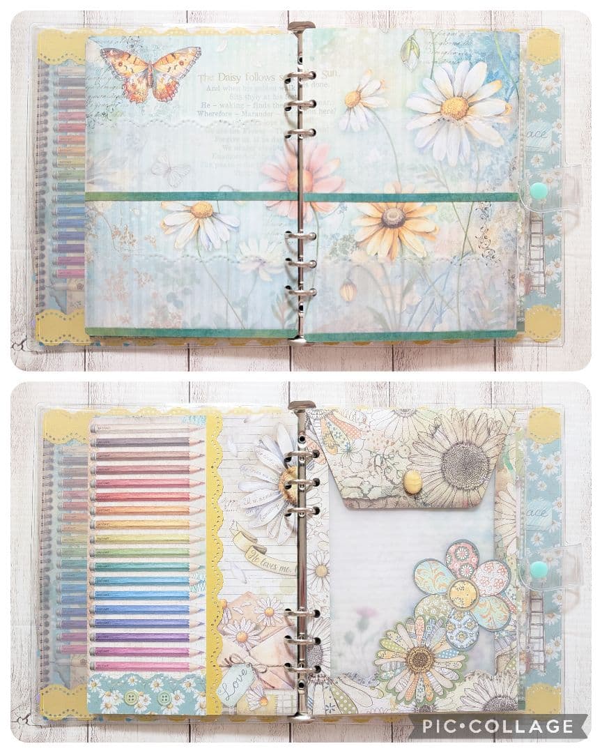 おすそ分けファイル♡ 春の新作スタンペリア・DAISY art♡ A5サイズ♡