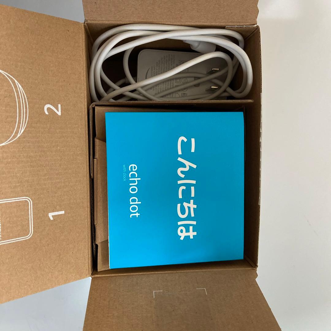 Echo Dot with Clock 第5世代 グレーシャーホワイト