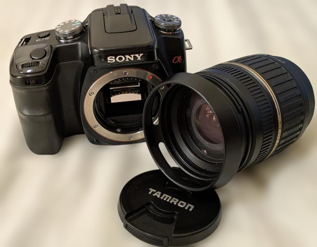 SONY α シリーズ デジタル一眼レフカメラ α100 TAMRONズーム付き
