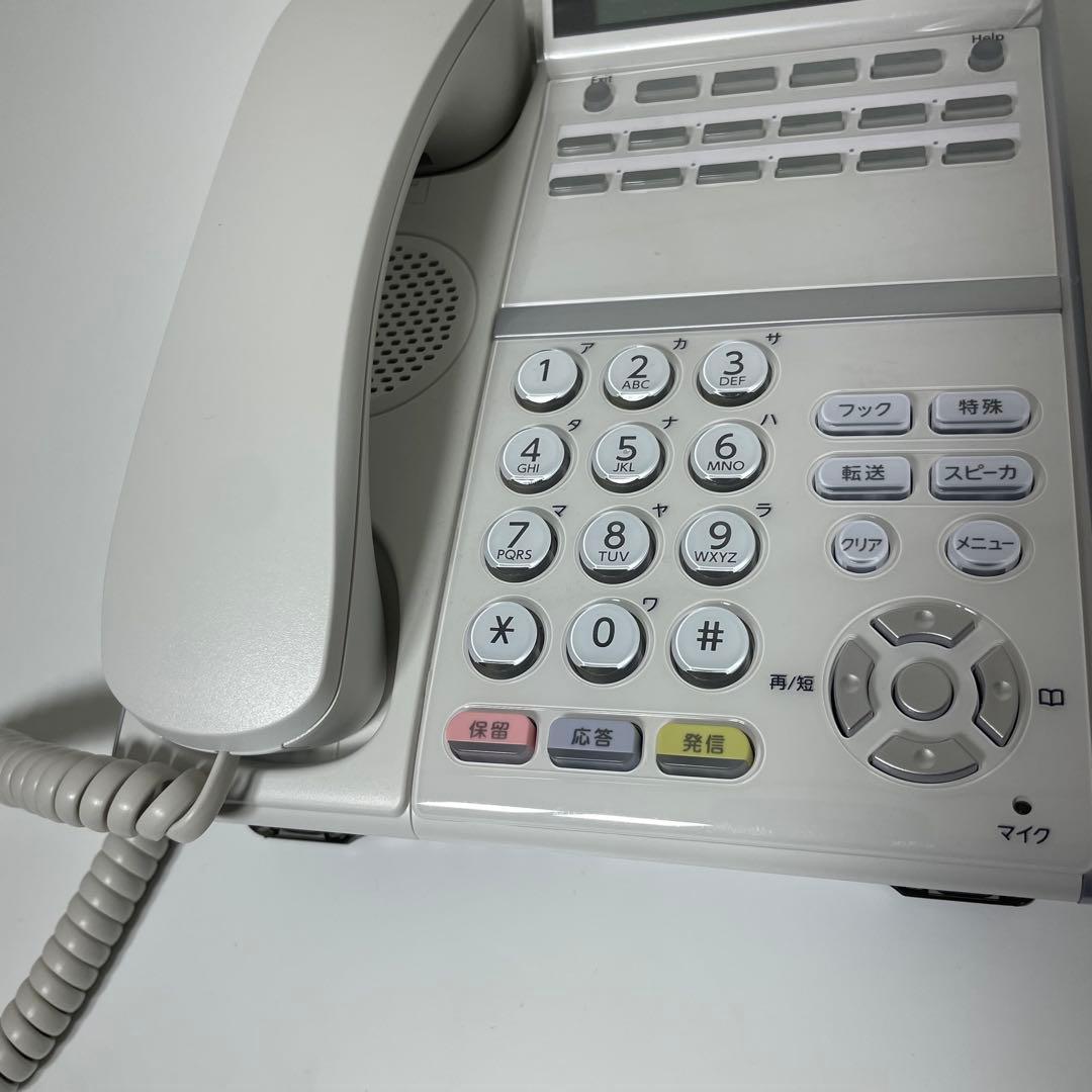 NEC【業務用電話機２台セット】DT400 DTZ-12D-2D (WH)