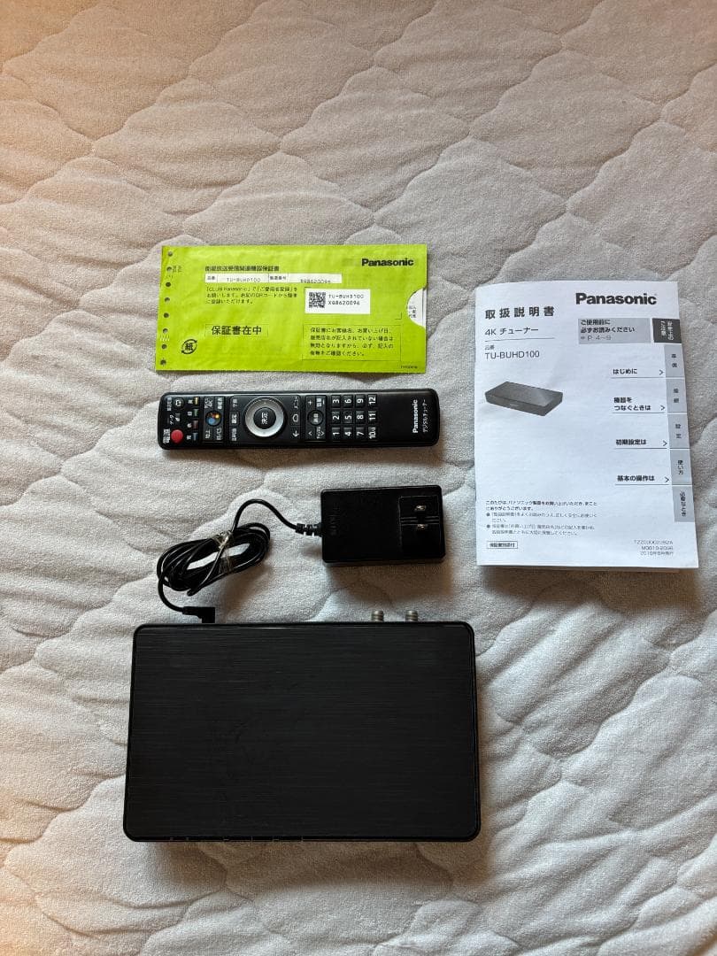 Panasonic 4Kチューナー TU-BUHD100