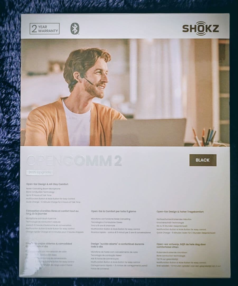[新品未開封]SHOKZ OPENCOMM 2 2025 upgrade