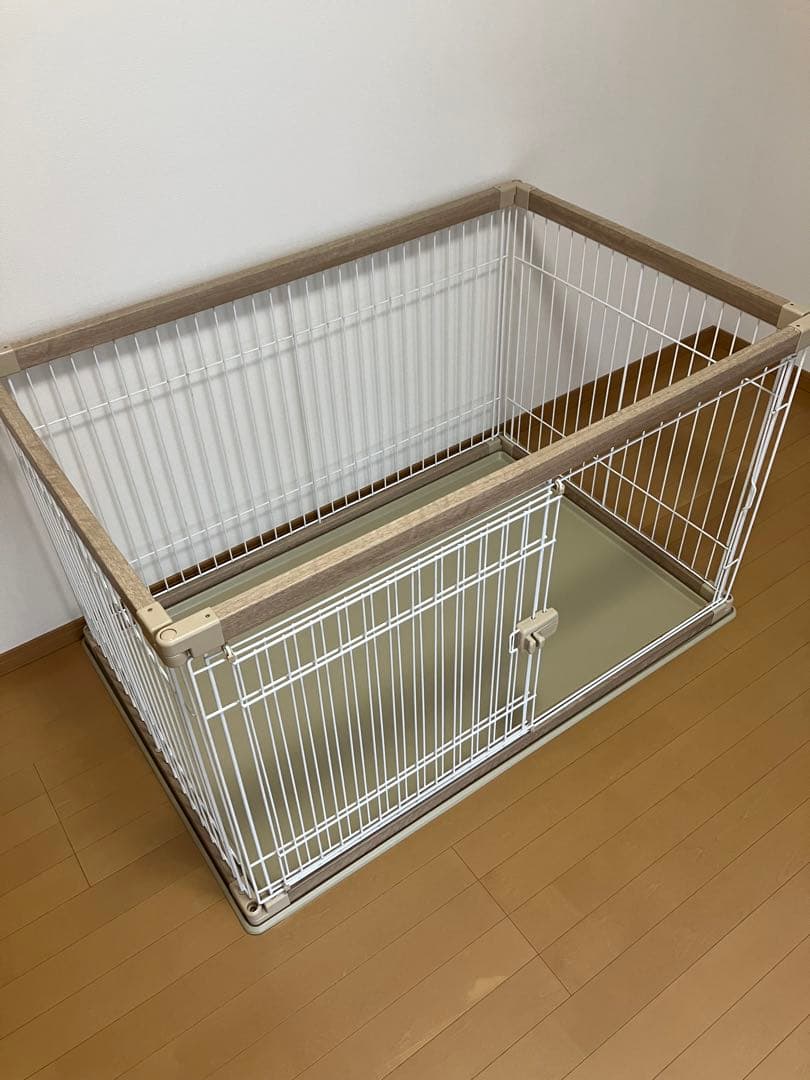 【直接引き取り限定】アイリスオーヤマ犬用サークル+ベビーゲート