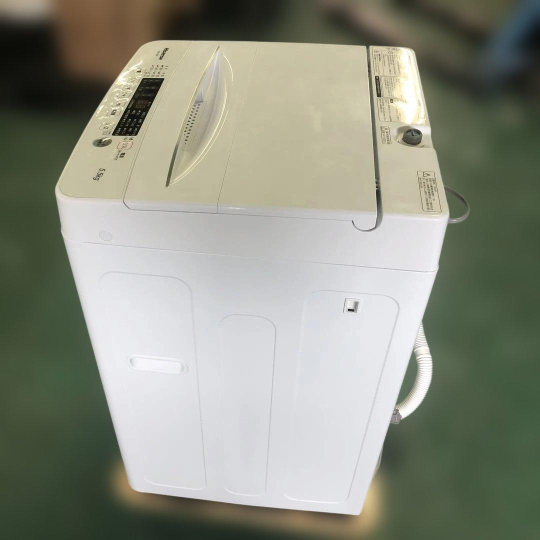 洗濯機 Hisense 2024年製 家電 5.5kg HW-K55E
