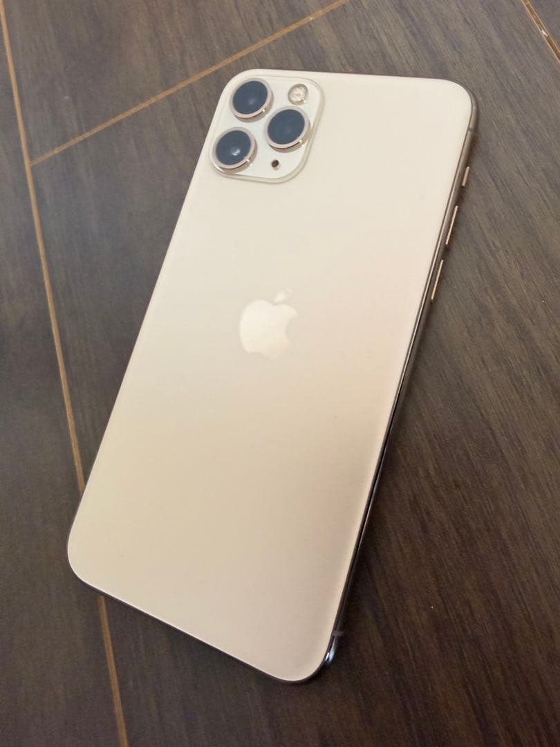 【美品】iPhone11Pro256G ゴールド 付属品未使用 SIMフリー