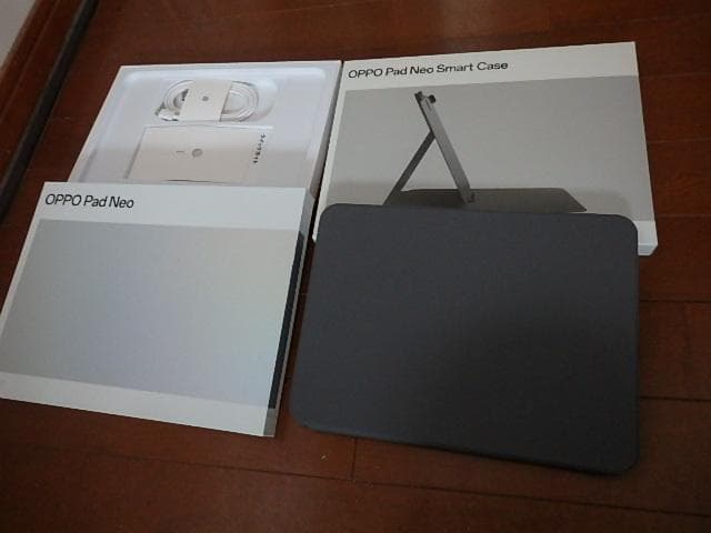 OPPO Pad Neo グレー 本体 カバー付き