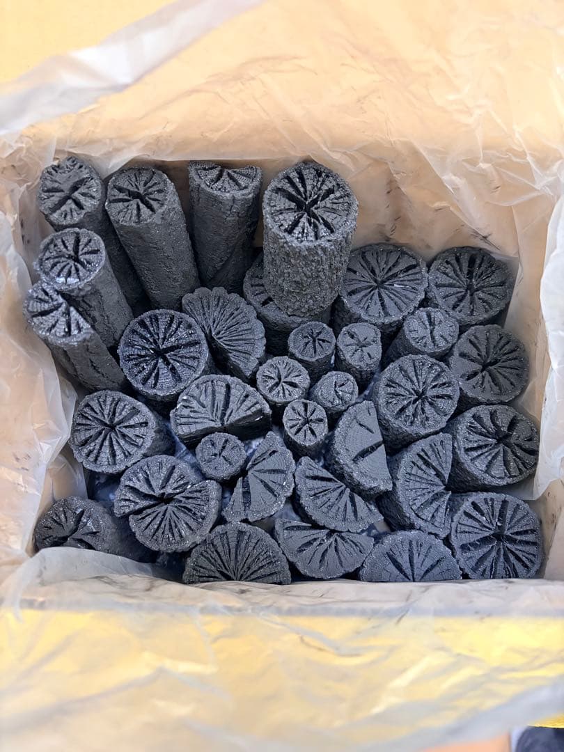 炉用 茶の湯炭 菊灰 炭 丸善謹製 純国産 詰合せ（2.1kg） 茶道具 裏千家