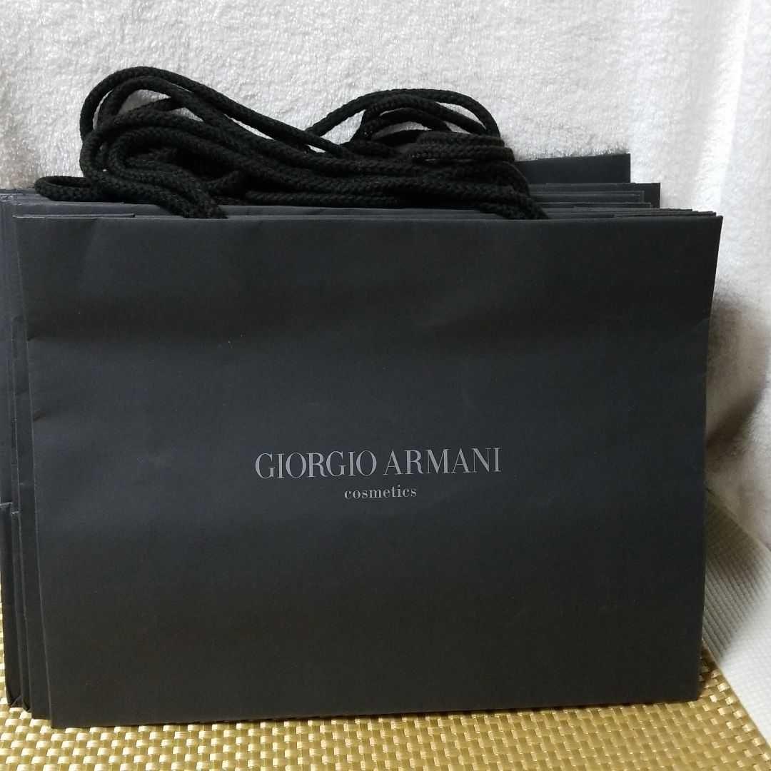 GIORGIO ARMANI　アルマーニビューティー　ショップ紙袋　10枚セット