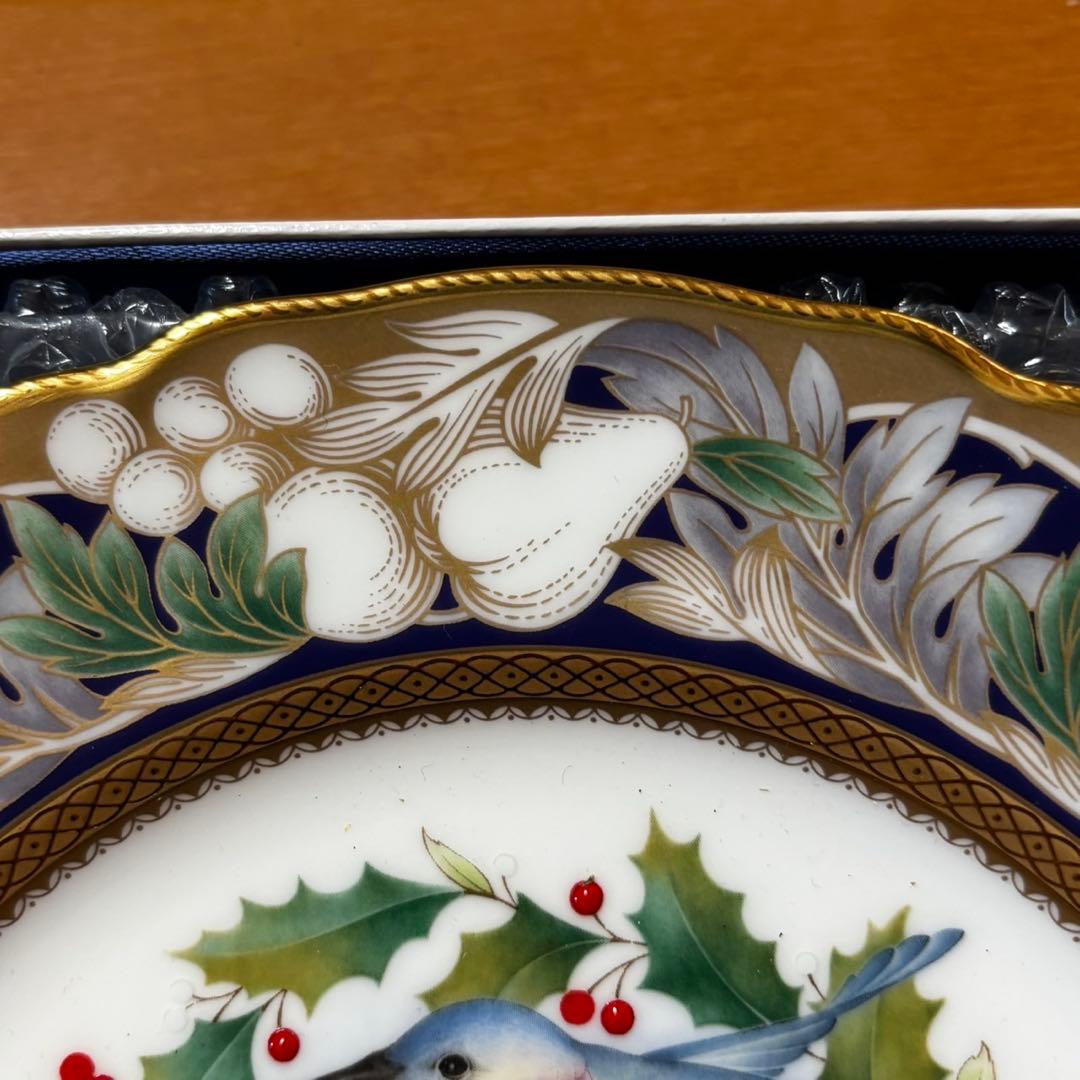 希少 美品 ノリタケ 2000年 クリスマスプレート 箱