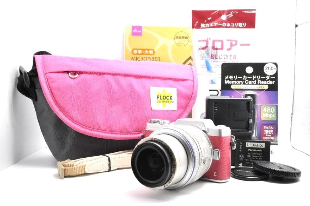 LUMIX DMC-GF7 Wi-F ミラーレス一眼 スマホ転送 軽量 初心者