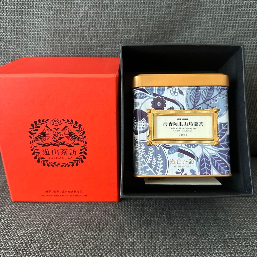 遊山茶訪 清香阿里山烏龍茶 台湾烏龍茶