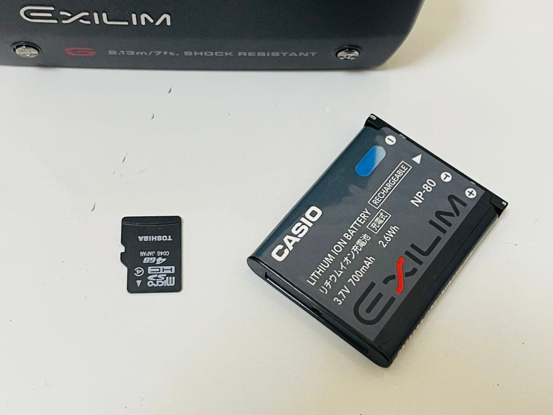 CASIO EXILIM 防水・耐衝撃デジタルカメラ