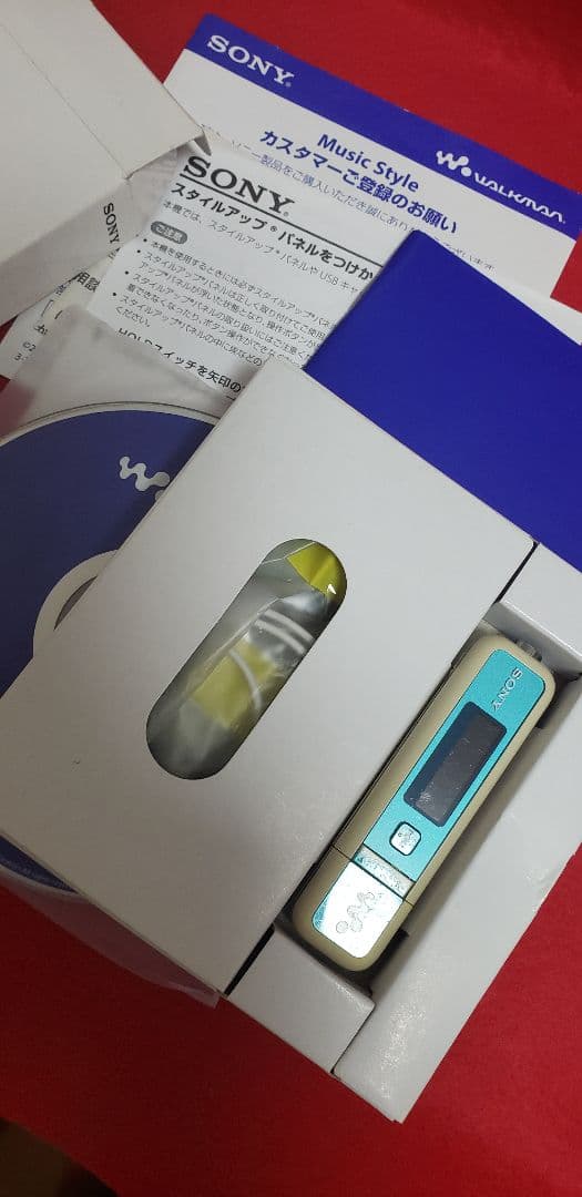 SONY　ウォークマン　NW-E025F　箱付き動作確認済み　良品です。