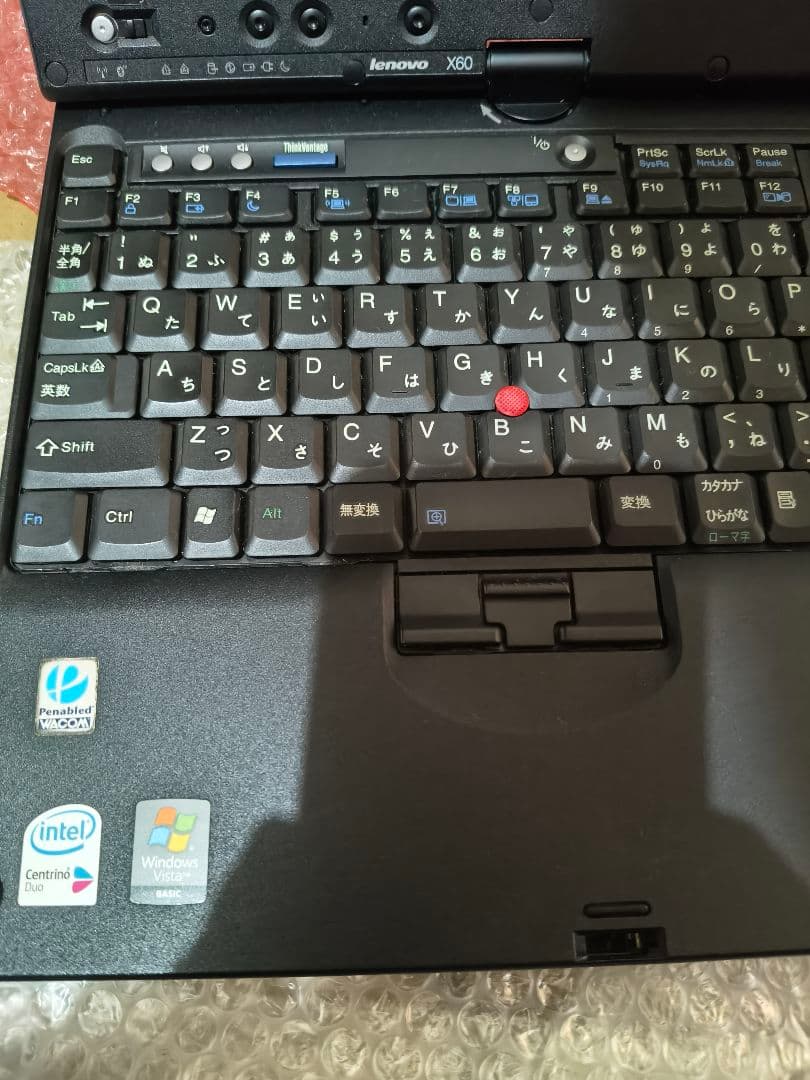 Windowsノート本体 Lenovo Thikpad X60