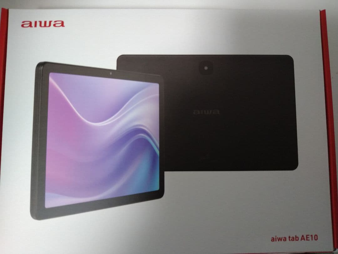 夢のお年玉箱　aiwa tab AE10 10インチタブレット タッチペン付属