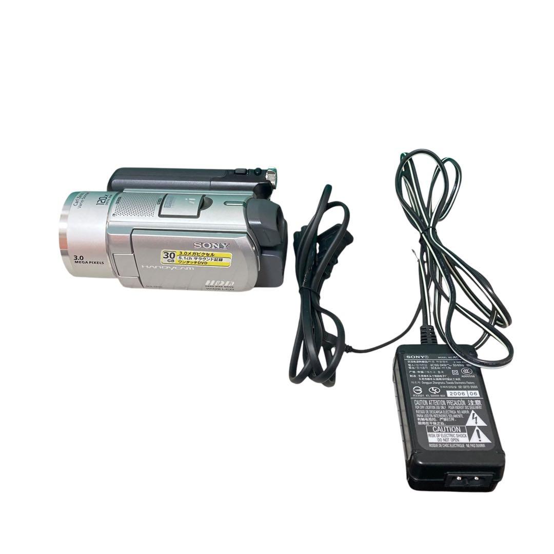 【動作品】 美品 SONY Handycam DCR-SR100 シルバーソニー